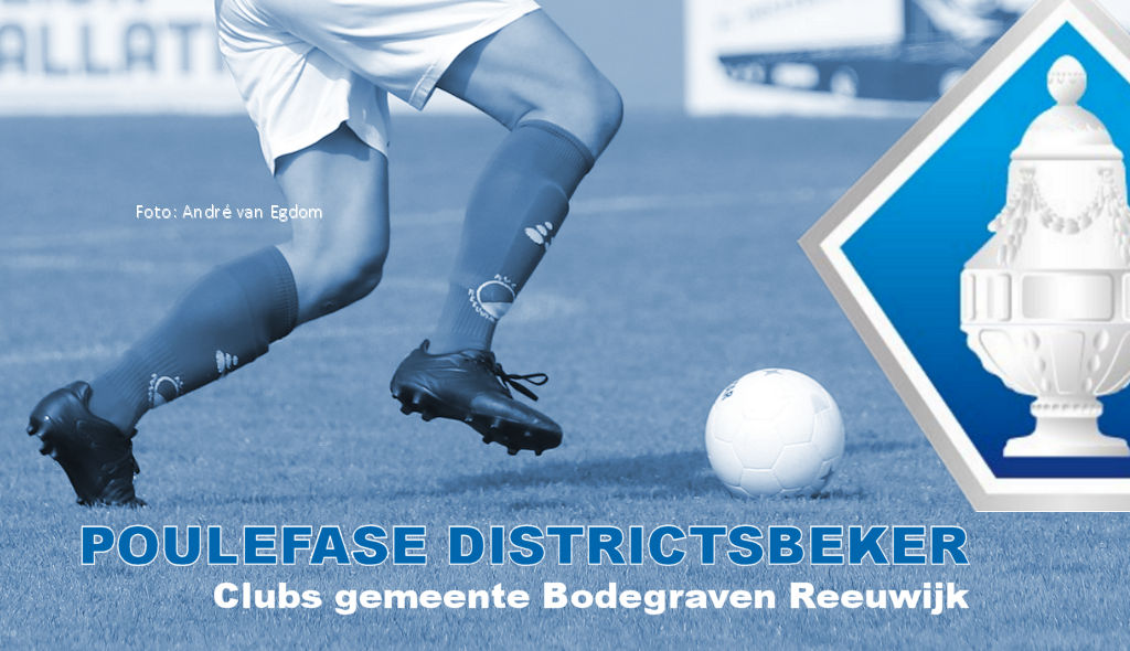 Indeling poulefase KNVB-Districtsbeker 2026