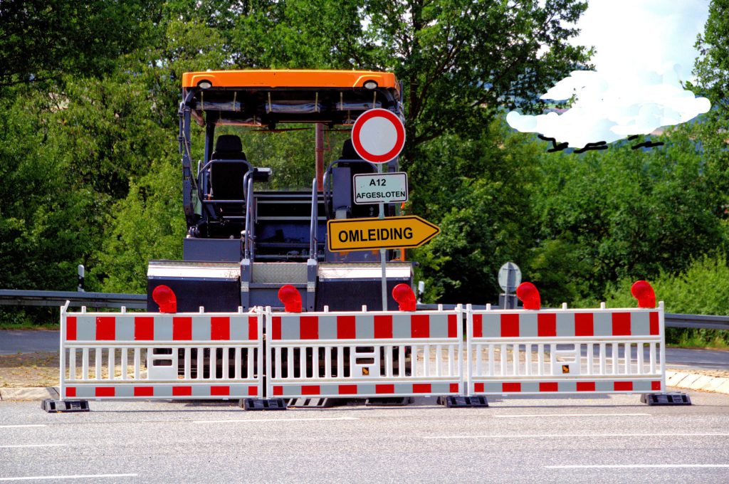 A12 van 10 tot 13 april richting Den Haag weer dicht bij Bodegraven