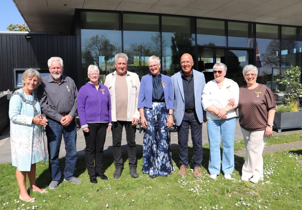 Zeven inwoners van Lopik ontvingen Koninklijke onderscheiding