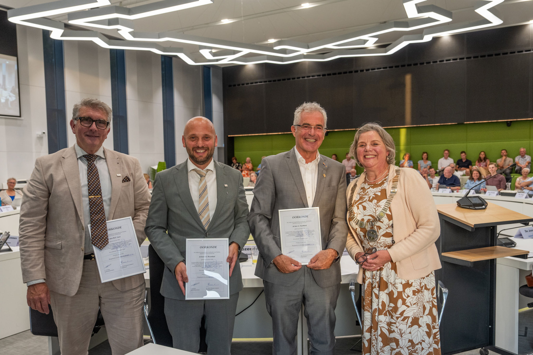 Woerden neemt afscheid van haar wethouders