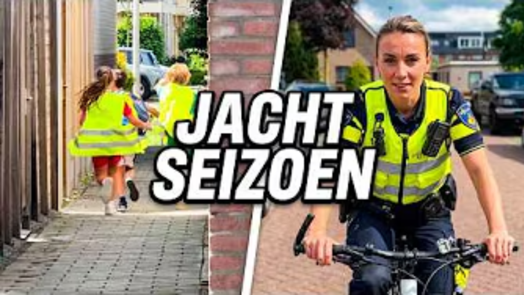 Jongeren vluchten voor politie tijdens Jachtseizoen