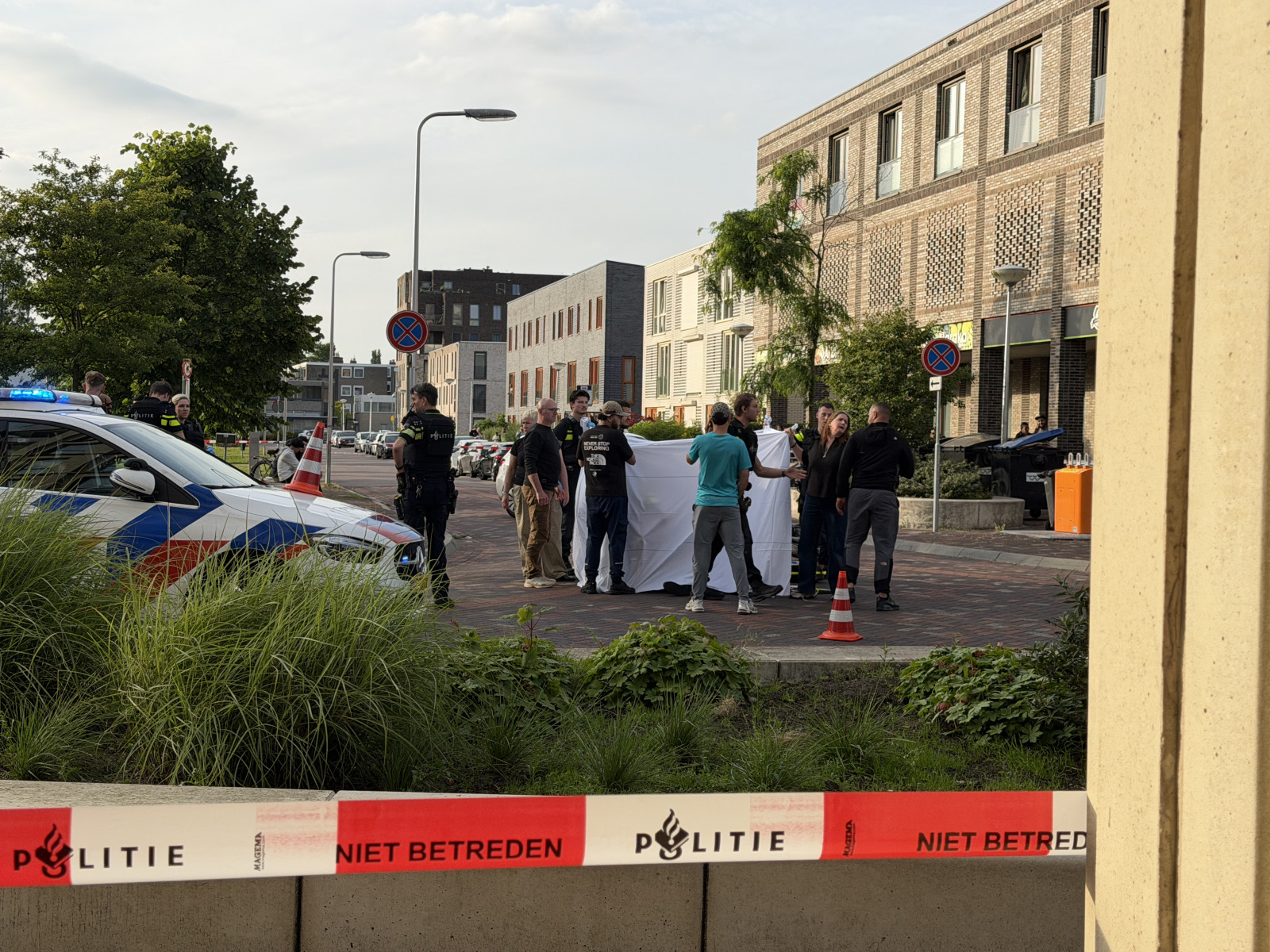 Schietpartij op Sportlaan in Gouda, politie zoekt verdachte