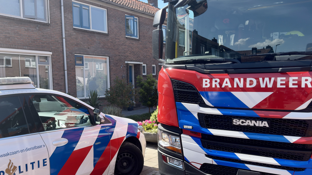 Brand ontstaan aan St. Victorstraat