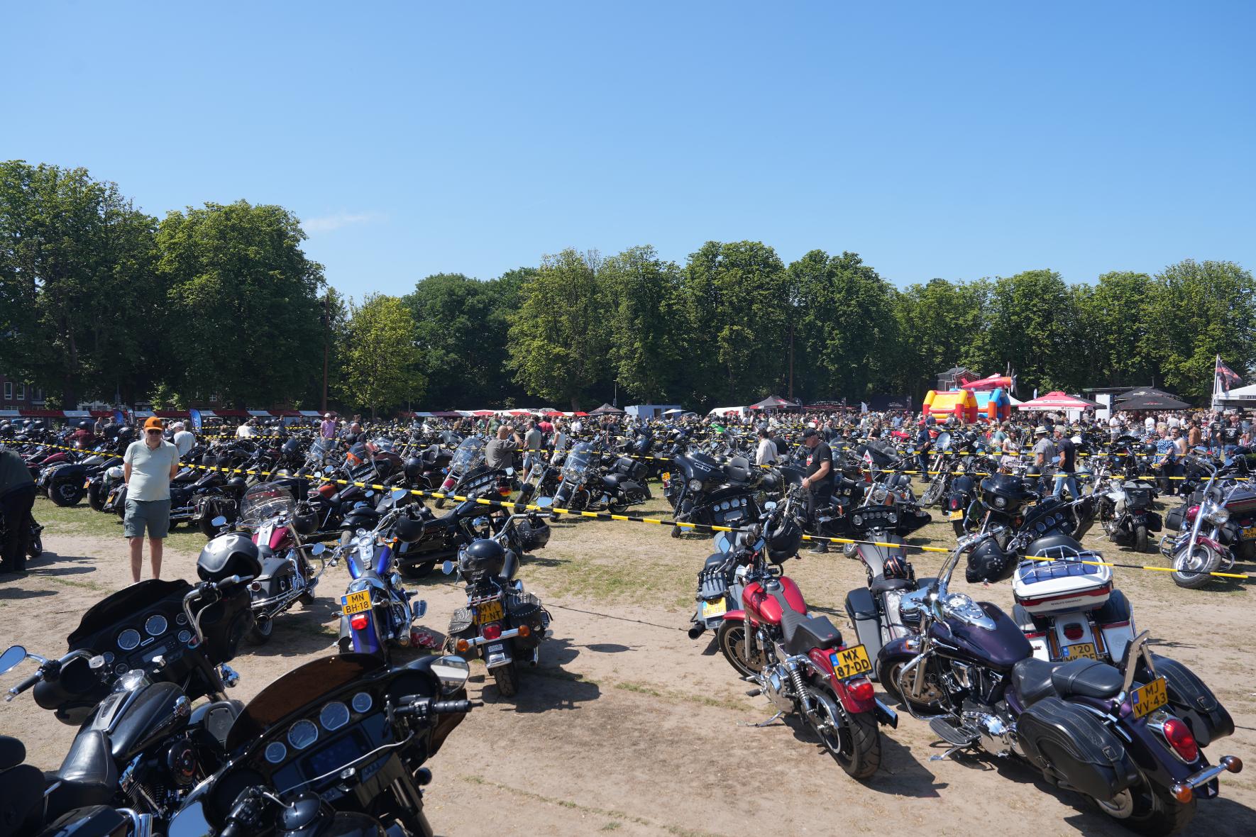 Harleydag Woerden trekt veel bezoekers
