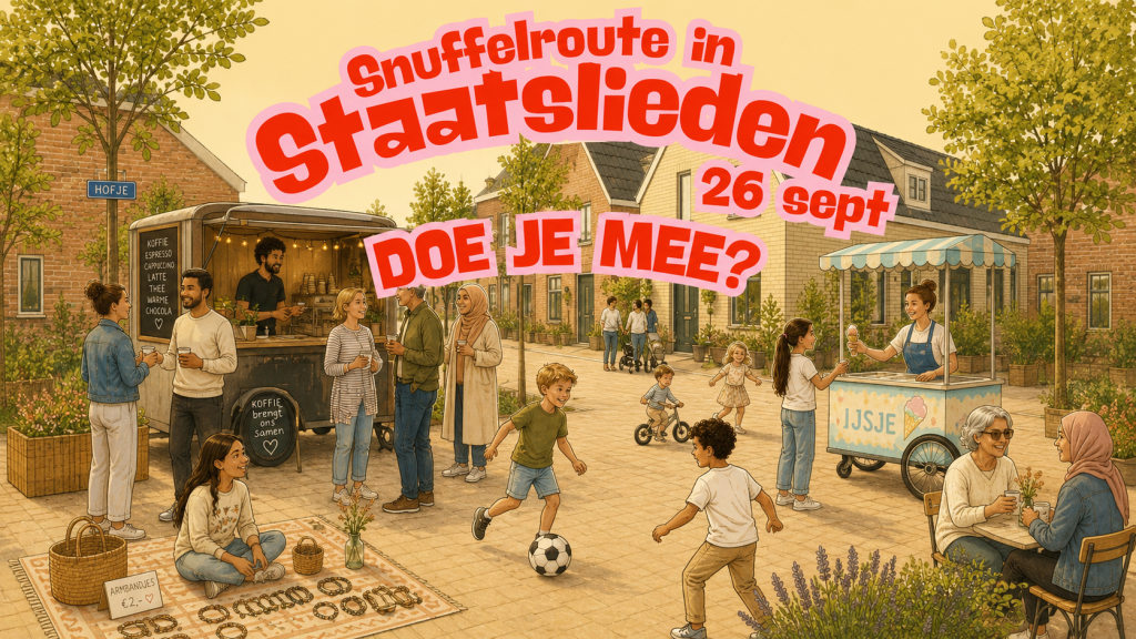 Staatsliedenkwartier bruist met Snuffelmarkt