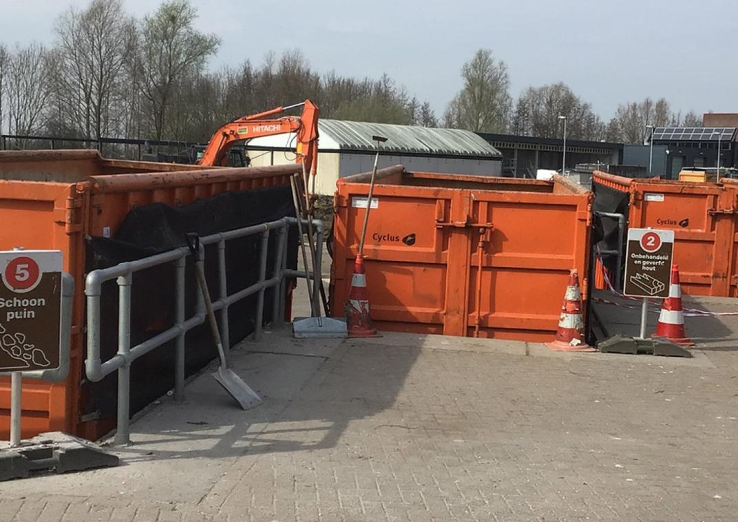 Milieustraten sluiten donderdag en vrijdag eerder vanwege hitte