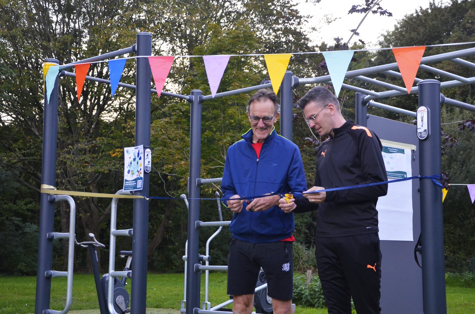 Feestelijke opening beweegpark Reeuwijk-Brug