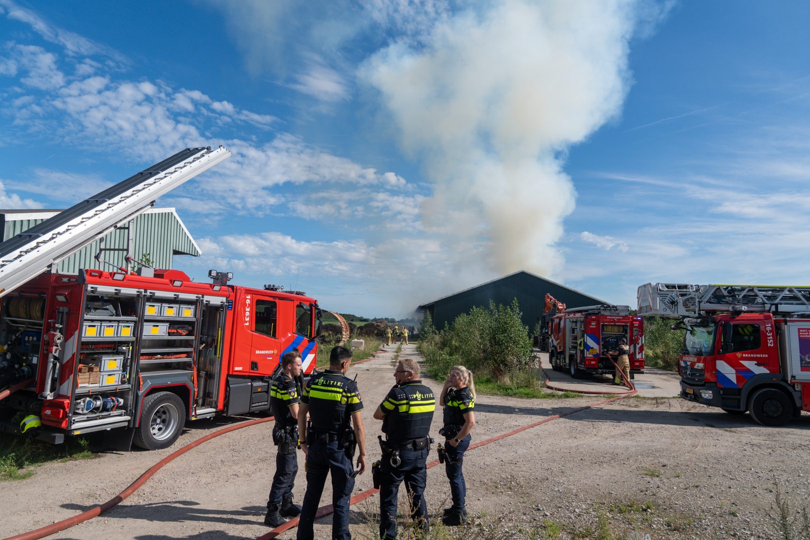 Drie minderjarigen betrokken bij ontstaan brand in Gouderak