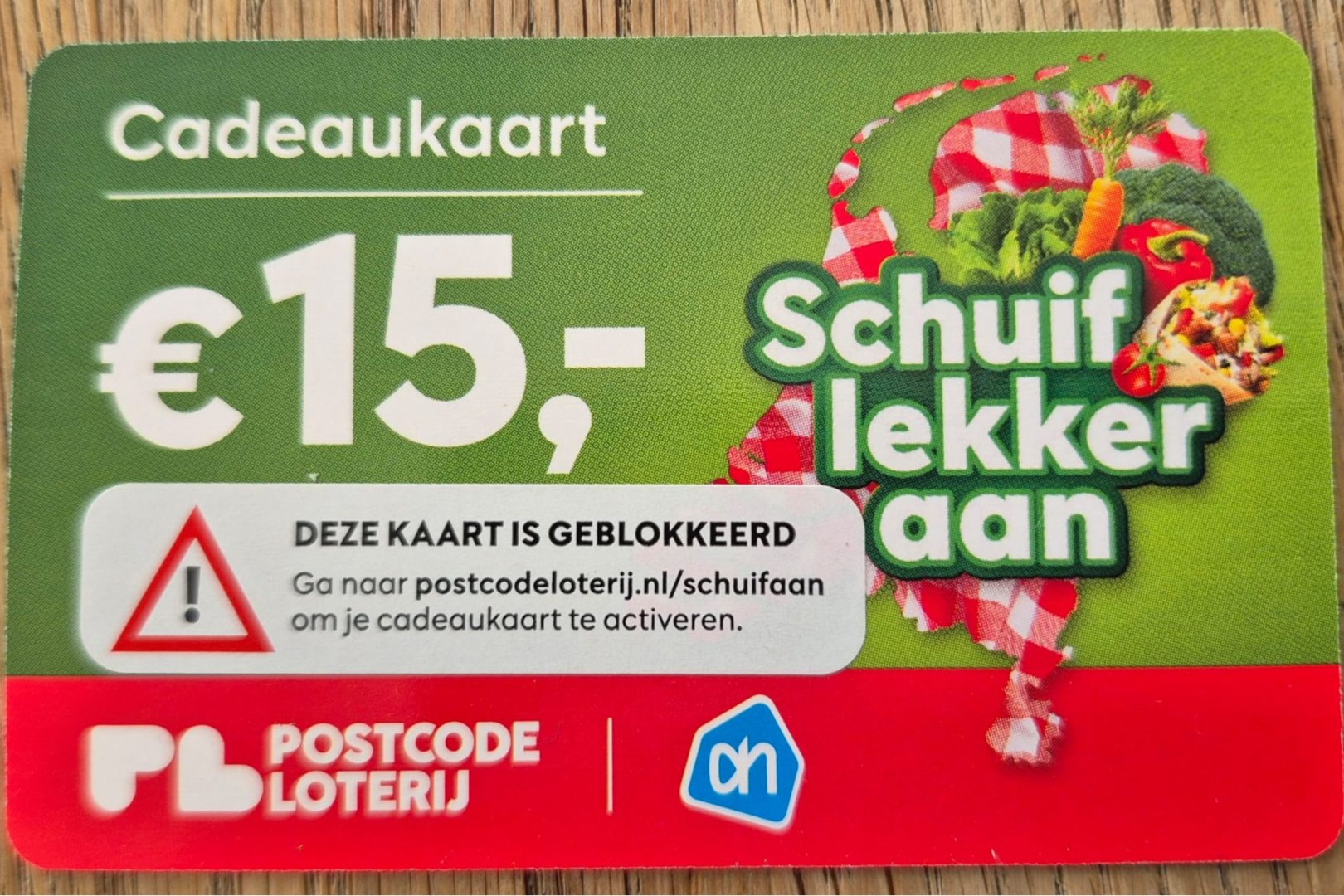 Woerdense kerken starten inzamelingsactie AH cadeaukaart