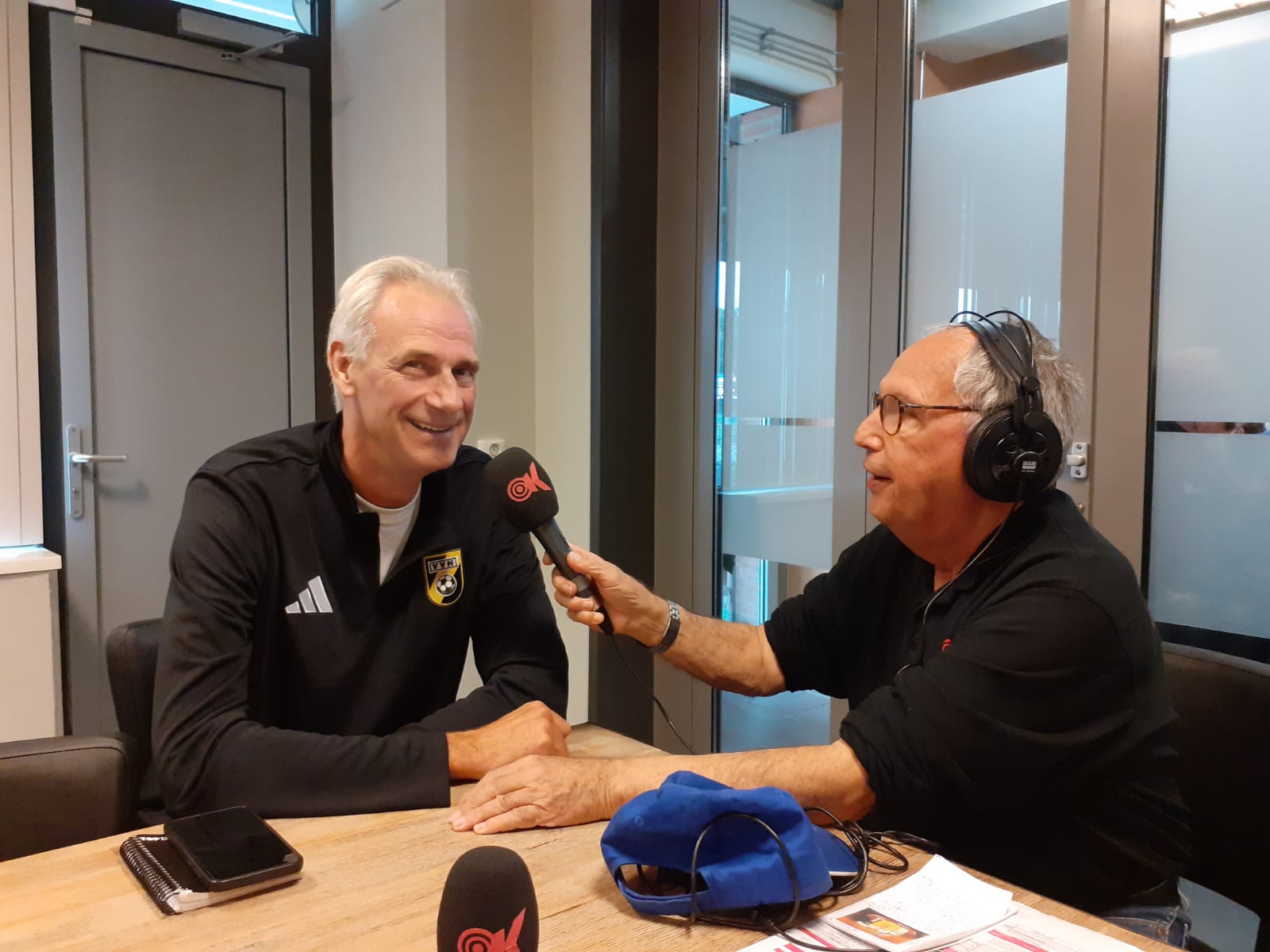 Koos van Zoest na derbywinst: 