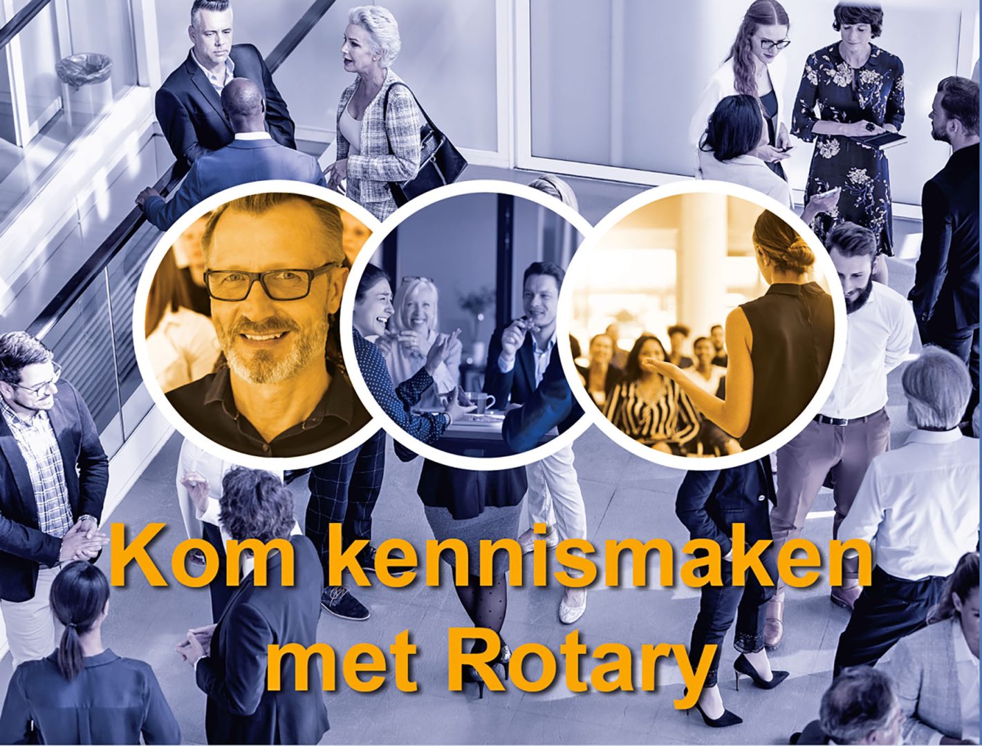 Kom een keer kennismaken met de Rotary Woerden